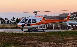 St Barts Helicopter 1